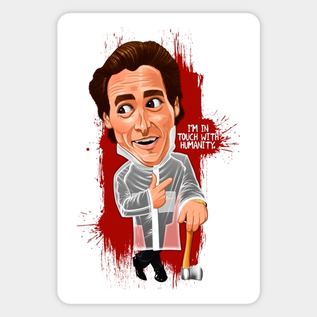 Patrick Bateman Magnet by Tronyx79